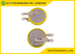 etiqueta dos terminais RFID dos pinos das baterias CR2016 da moeda do lítio de 83mAh 3V